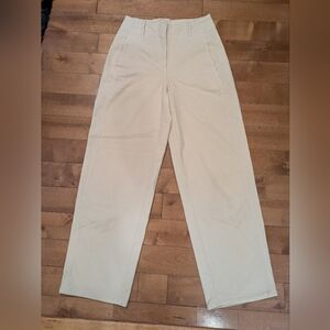 Wilfred Cream Wide Leg Pants
